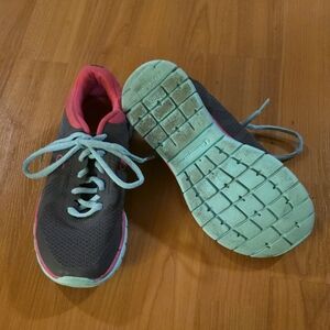 Champion Kids' Gray and Pink Sneakers